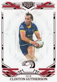 2023 NRL Traders Elite - Mojo Ruby #MR094 Clinton Gutherson Front